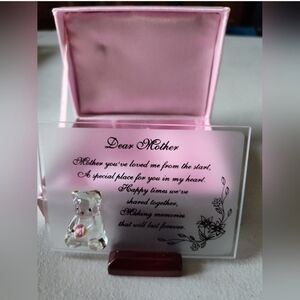 Dear mother keepsake box